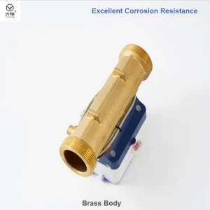 40mm Cast Brass Body NB lot Ultrasonic Water Meter Remote Reading Smart Digital Flow Meters for Property Project