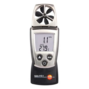 410-2 Vane Anemometer Airflow Meter Air Pressure Gauge Differential Pressure Meter with m/s Wind Speed 2AAA Type