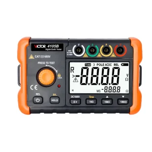 4105B 1000ohm 750V Digital Earth Resistance Tester Ground Resistance Meter