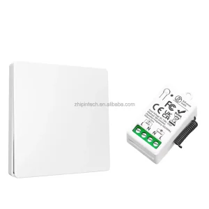 433MHz Remote Control Switches 1Gang Wall Panel Transmitter 10A 110V 220V Interruptor Lighting Switch for Lamp LED