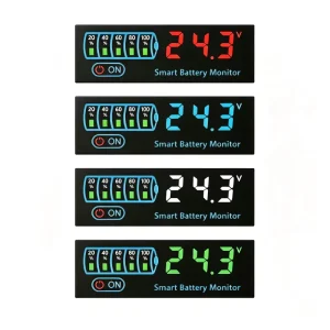 4615N Household Level Indicator DC7V 55V 3-14S Lead Acid Lithium Charging Tester LED Light Intelligent Power Indicator Board 24V