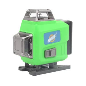 4D Laser Level with 16 Lines Industrial and DIY Grade Green Beam Powered by Lithium Battery