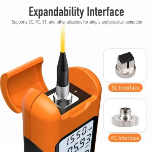 4G Rechargeable OPM VFL Fiber Optic Tester Y12 Optical Power Meter Visual Fault Locator 15mw Multimeter POE GSM 5 Year Warranty