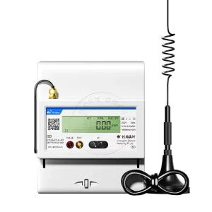 4G Remote Single Phase Din Rail Prepaid Smart Energy Meter Apartments 220V Mobile Payment Integrated Management System