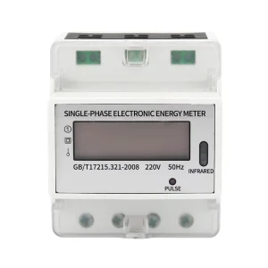 4P Single Phase Energy Meter with Anti-Creep Design for Stable Power Monitoring