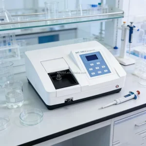 4nm Bandwidth 1200V Visible Spectrophotometer 325-1000nm Range 2nm Accuracy for Lab Use