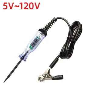 5-120V Automotive Circuit Tester Car Diagnostic Battery Power Probe Test Pen Automobile Polarity