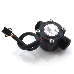 5 18V Water Flow Sensor Flowmeter Hall Flow Sensor Switch G1 2 Threads 1 30L min for Water Heaters Coffee Machines