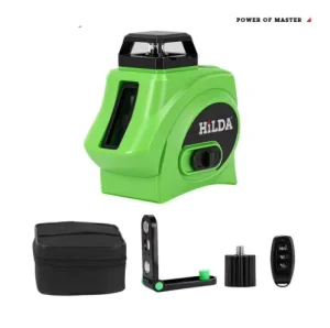 5 Line 30m With Wall mounted Bracket Remote Control Strong Green Laser Level