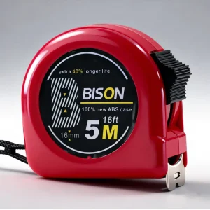 5 Meter Retractable Steel Tape Measure ABS Material Imperial/Metric Custom Logo Construction Measuring Tool