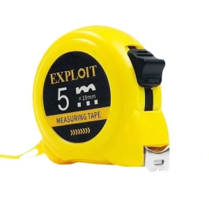 5-meter Metric Self winding Steel Tape Measure Thickened Drop Resistant Waterproof Plastic Shell Construction Surveying