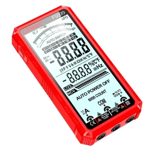 5.0″ Full LCD Screen Displaying Auto-ranging 6000 Counts True RMS Digital Multimeter Multi Tester With NCV Function