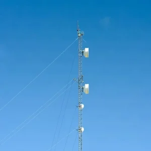 50 60 70 80M Wireless Galvanized Guyed Tower for Tall Communication and Broadcasting Use