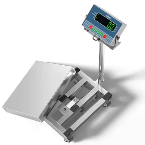 500*600 Digital Electronic Bench Scale 30~500kg 10g OEM ODM Customizable Weighing Indicator for Various Measurements