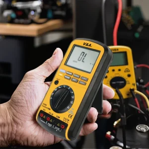 5000 Counts VA588 1 Digital Auto Range Insulation Multimeter Tester 1000V 2G TRMS Duty Cycle Diode Continuity CAT IV 4 1 2
