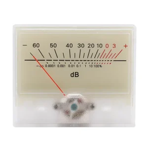 500UA Mini Amp LED Vu Meter Board 10MV Panel Power Voltage Meter with Miniature Instrument