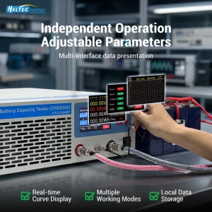 50A Battery Capacity Tester 5-120V Multi-function Analyzer for Battery Manufacturer Performance Testing