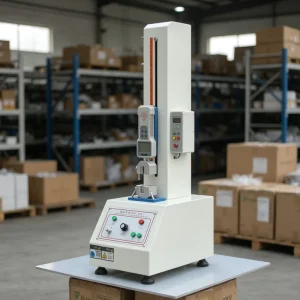 50KG Max Load Vertical Pull Testing Equipment For Paper Metal Wire Waterproof Coiled Material