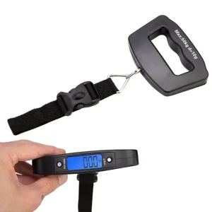 50kg Digital Suitcase Baggage Scale Portable Electronic Scale Luggage Hand Held Digital Balance Weighing Scales