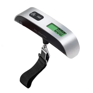 50kg Multifunction Luggage Scale Pocket Size Portable Digital Weight Scale for Travel Suitcase