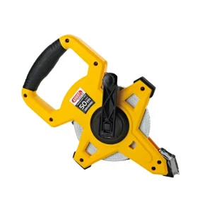50m ABS Holder Rubber Fiberglass Measuring Tape
