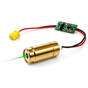532nm 35mW Green Spot Laser Module Copper Housing Positioning Aiming Diode Light Source Industrial Alignment Accessories