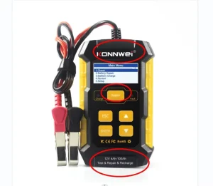 5A 12V Car Battery Tester Fully Automatic Pulse Repair Battery Tester Car Motorcycle Battery Charger Tester