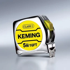 5M 16FT Class I Accuracy Stainless Steel Plated ABS Tape Measure Magnetic Hook Metric Imperial Double Scale Measuring Tape