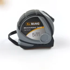 5M/16FT Steel Measuring Tape Rubber Comolded Construction Power Tool Metric System Tape