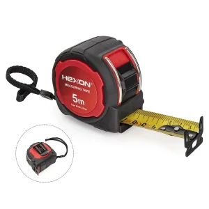 5M 8M 10M Wide #50 Carbon Steel Blade Measuring Tape