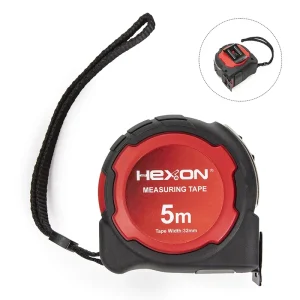 5M 8M 10M Wide #50 Retractable Carbon Steel Blade Metric/Imperial Measuring Tape