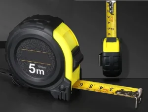 5M High Precision Industrial Quality Retractable Imperial and Metric Customizable Logo Steel Coated Steel Tape Tape Measure