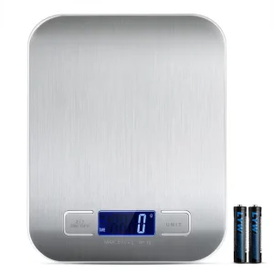 5kg Waterproof Smart Household Basics Stainless Steel Digital Led Weigh Electric Scale Kitchen
