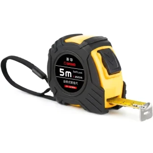 5m 0.12mm 19mm Foldable Heavy Duty Carbon Steel Tape Measure Retractable Dual Scale Metric Inch for Construction DIY