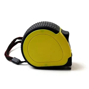 5m 10mm Carbon Steel Blade Aluminum Shell Auto Lock Assisted Retractable Measuring Tape Attached Light Continuous