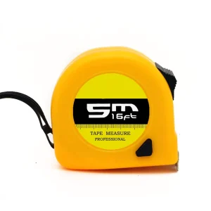 5m/16ft Measuring Tape Easy to Read Both Side Dual Ruler Retractable Heavy Duty Magnetic Hook