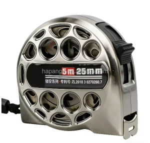 5m 25mm OEM Stainless Steel Tape Measure Waterproof and Rust Proof Metric Measurement System Tool