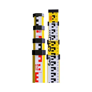 5m 3m Telescopic Fiberglass Insulated Tower Ruler Safety Anti Electric Shock Leveling Instrument for Tree Height Measurement