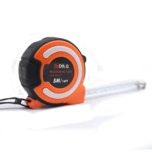 5m Carbon Steel Tape Measures Trena Meters Metros Cinta Metrica TPR ABS Construction Hand Tools Case