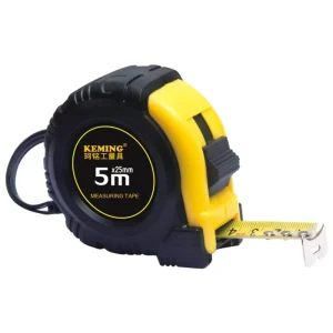 5m Steel Retractable Tape Measure OEM High Visibility ABS Case Imperial Metric Logo Scales