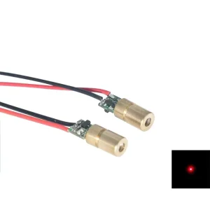 5mW/10mW Red Dot Laser Module 6MM Diameter Laser Head/tube 650nm Laser Head Industrial Grade