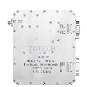 6-8GHz 500W Signal Generator Power Amplifier Module Telecommunications Product for Anti Drone UAV