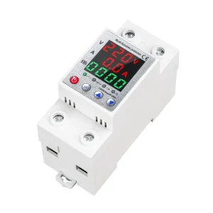 TPSON Smart Digital Display Energy Meter 63A Din Rail Power Monitor AC90 250V Ammeter & Voltmeter