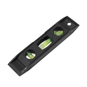 6-inch Torpedo Level with Magnetic Multifunctional Portable Black Plastic Level 9-inch Level