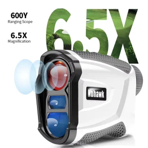 6.5X Professional Golf Rangefinders Flag Lock Vibration Rangefinder Magnetic Laser Distance Finder Meter Telescope Range Finder