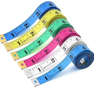 60 Inch Double Scale Soft Tape Measure Pocket Measuring Tape for Sewing Tailor Cloth Body Measurement