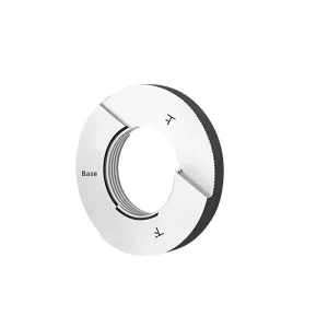 60 US Standard Conical Pipe Thread Ring Gauge NPT 1/16 1/8 1/4 3/8 1/2 5/8 3/4 High Accuracy Go/No-Go Gauge