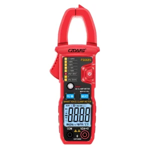 6000 Counts 5999 Digits Auto-ranging Full Functions Digital Clamp Multimeter Tester with 1.6″ LCD Display