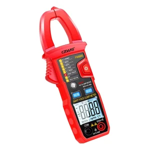 6000 Counts Auto-ranging Voice Broadcast Digital Clamp Multimeter with 1.6″ LCD Display