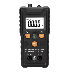 6000 bit Counting (0.01%+1) Accuracy 600V AC DC Voltmeter Resistance Meter Intelligent Anti burning Protection Multimeter
